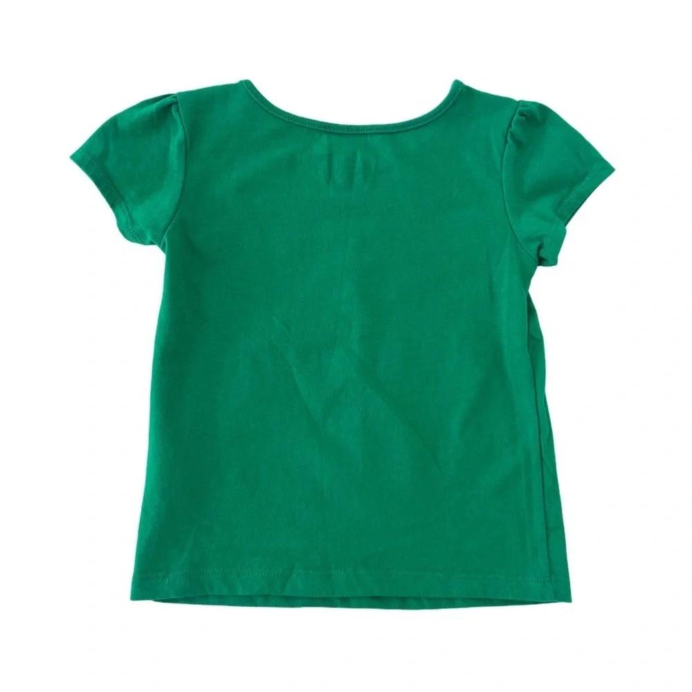 St. Patrick’s Day Holiday Green Kids Graphic Tee - Daddy's Lucky Charm, Girls 2T